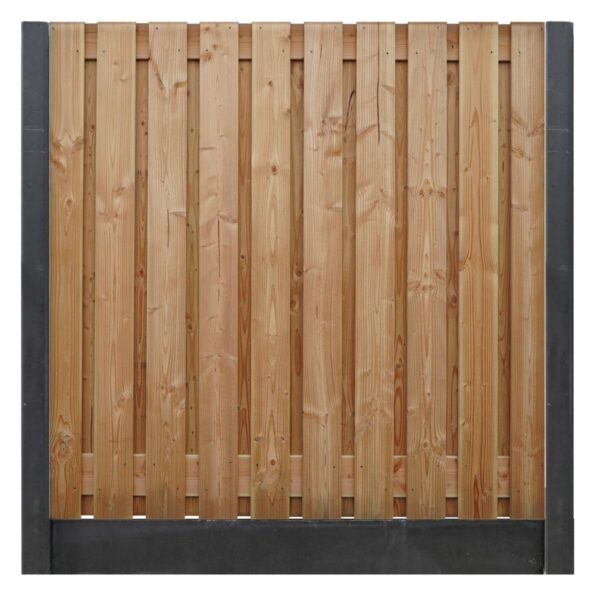 Douglas houten - schermen 21 planks 180 x 180 cm - recht - Afbeelding 3