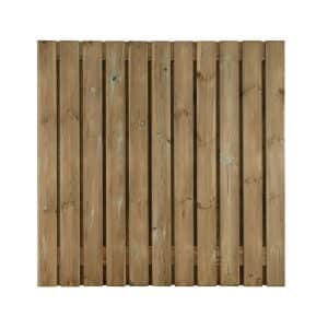 30012 grenen scherm 23 planks 180 x 180 cm